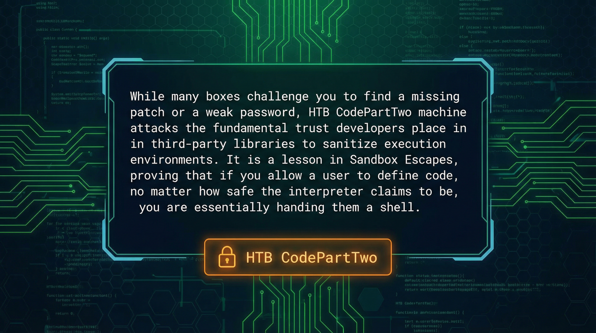 HTB CodePartTwo Writeup