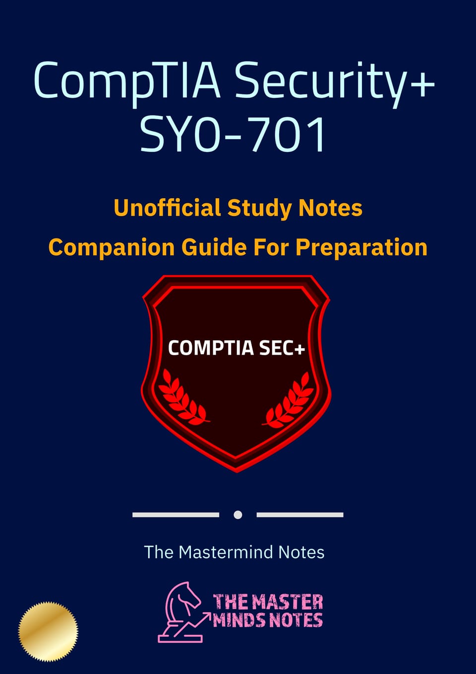 COMPTIA Security+ SY0–701 Study Notes | Cyber Security Notes